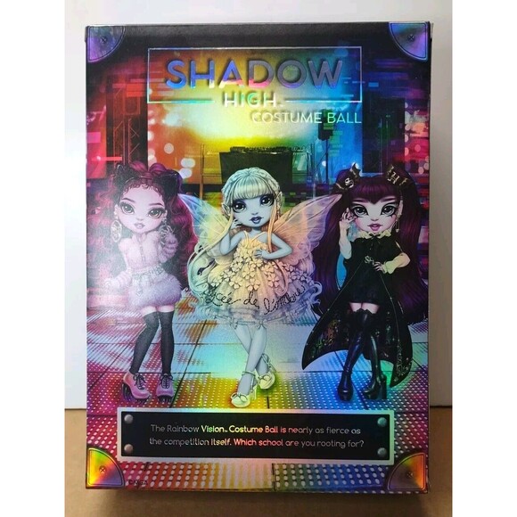 SHADOW HIGH ELIZA McFEE Rainbow Vision DOLL Costume Ball Special Edition SEALED - Picture 16 of 16
